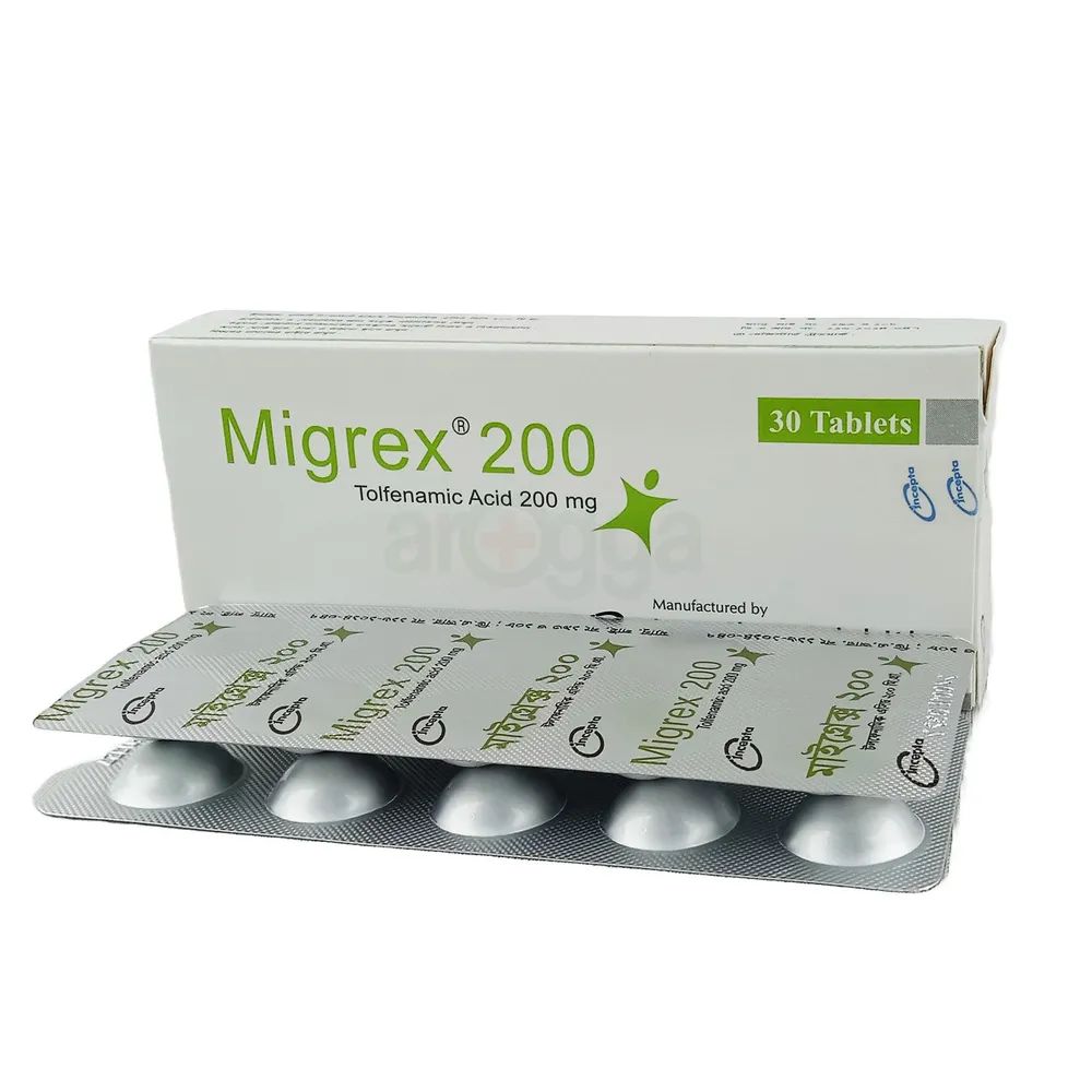 Tablet Migrex 200 mg ( 30pcs)